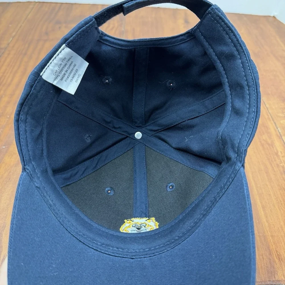 BSA Cub Scout Lion Sm/Md Youth Hat Adjustable Navy Cap Official Uniform